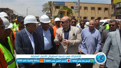 محافظ بني سويف: 60 ألف جنيه تعويضات لمتضرري حريق المعرض التجاري