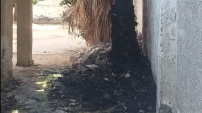 تفاصيل نشوب حريق بمخلفات داخل مدرسة في العمرانية