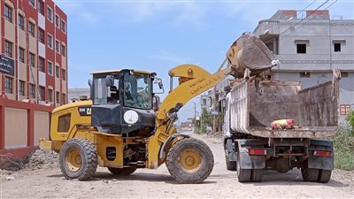 رفغ 70 طن قمامة وزراعة 700 شجرة مثمرة في الدقهلية 