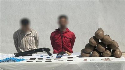 حملة أمنية تضبط الهاربين من الأحكام القضائية بدمياط 