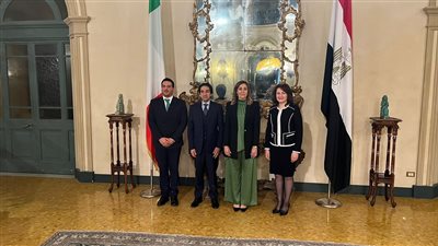 وزيرة الثقافة تلتقي سفير مصر في إيطاليا لبحث سبل التعاون في المجالات الثقافية ودعم مجالات التعاون المصري الإيطالي