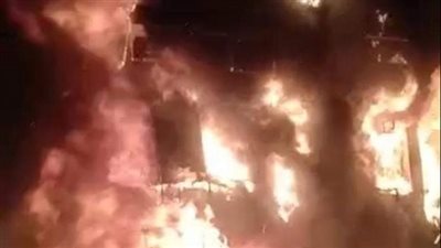 تفاصيل نشوب حريق بمخلفات نخل في الحوامدية