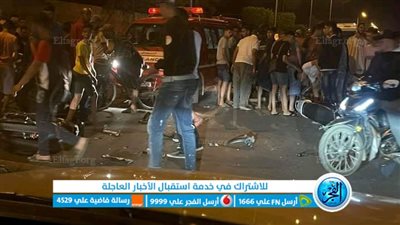 إصابة شخصين في حادث سير على طريق الإسماعيلية بورسعيد