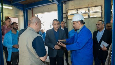 وزير الإنتاج الحربي يتفقد 