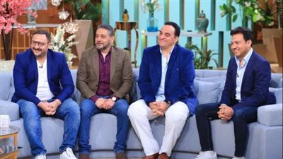 الخميس.. أبطال مسرحية 