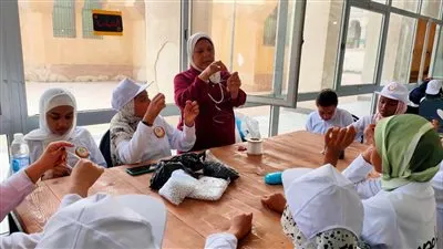 قصر ثقافة دمياط الجديدة يشهد انطلاق الورش الفنية لأطفال المحافظات الحدودية