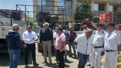جهاز الشروق يشن حملات لرفع الإشغالات ومواجهة العشوائية بعدة مناطق بالمدينة