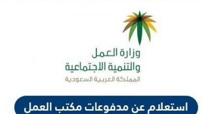 خطوات الاستعلام عن رصيد المدفوعات مكتب العمل برقم الهوية