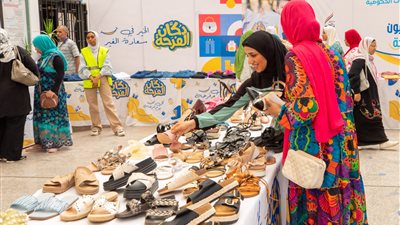 بالصور.. صندوق تحيا مصر ينظم معرض 