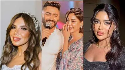 آخرهن هالة عمر.. نساء في حياة تامر حسني وراء انفصاله عن بسمة بوسيل