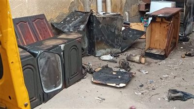 حريق يلتهم جهاز عروسة ومبلغ مالى بمنية النصر بالدقهلية