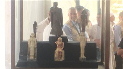 الصور الأولى من الكشف الأثري الجديد في سقارة.. التفاصيل بعد قليل 