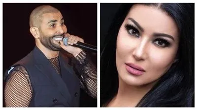 تعليق ناري من سمية الخشاب على ملابس أحمد سعد 