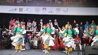 فرق البيت الفني للفنون الشعبية تتألق في افتتاح مهرجان الطبول الدولي للفنون التراثية فى دورته العاشرة 