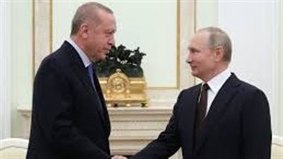 بوتين يهنئ نظيره التركي بفوزه فى الانتخابات الرئاسية