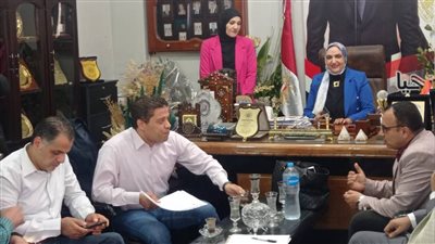 وكيل الشباب بالدقهلية تلتقى مساعد الوزير للإستثمار ورئيس الإدارة المركزية لمراكز الشباب والهيئات