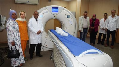 أشعة مقطعية لمومياوات أثرية تم اكتشافها بمنطقة الأغاخان (صور)