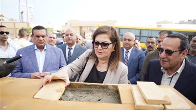 عاجل|بالصور سيناء أمن وآمان..وزيرة التخطيط تتجول بالمحافظة وتضع حجر الأساس لمركز خدمات مصر