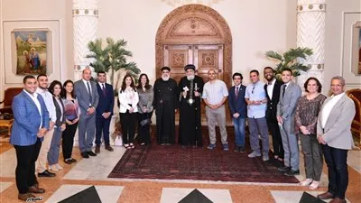 البابا تواضروس يستقبل ممثلين عن وسائل الإعلام القبطية