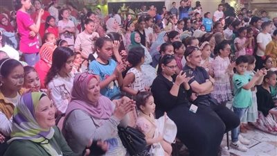 تفاعل كبير مع الموسيقى وورش الأطفال في ختام قافلة قرية فيشا بالبحيرة
