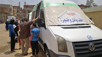 الكشف على 1478 مريضًا فى قافلة علاجية في قرية اليوسيفية مركز بني عبيد