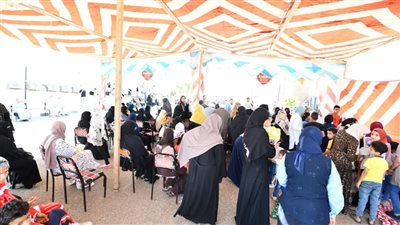 الكشف على 3266 مواطنا باليوم الثاني لفعاليات قافلة جامعة المنصورة 