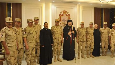 مطران القوصية يستقبل قائد المنطقة الجنوبية العسكرية