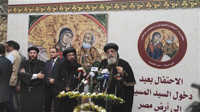البابا تواضروس: السيد المسيح أول سائح يزور مصر 