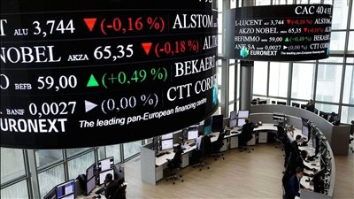 مؤشر ستوكس ينخفض 1.1 % | أسهم أوروبا تنزلق لأدنى مستوى في شهرين بفعل مخاوف اقتصادية