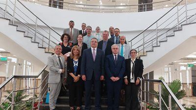 جامعة بنها الأهلية تستقبل وفدا من الجامعة الفرنسية بالقاهرة