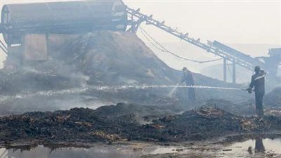 عاجل - حريق هائل في مصنع أخشاب.. وأول رد فعل من مدير أمن سوهاج