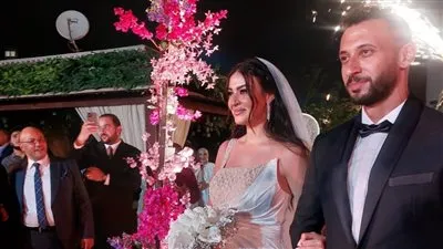 ظهور خاص لبسمة بوسيل في حفل زفاف ميرنا نور الدين