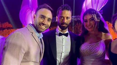 أحمد الشامي يغني في حفل زفاف ميرنا نور الدين وعمر عطية 