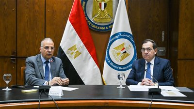 وزيرا الري والبترول يناقشان عددا من ملفات التعاون المشترك 