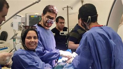 فريق طبي ينجح فى إجراء قسطرة لطفل حديث الولادة بمستشفى طنطا التعليمي