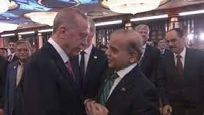 الرئيس التركي يلتقي رئيس الوزراء الباكستاني في أنقرة