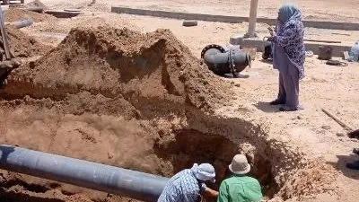 محافظ الدقهلية يتابع العمل في توصيل المرافق ل108 فدان امتداد المنطقة الصناعية بجمصة