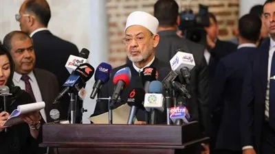 تعرف علي أبرز كلمات شيخ الأزهر أثناء افتتاح مسجد الظاهر بيبرس 