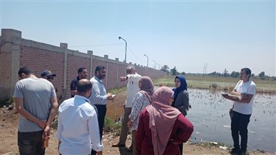 محافظ الدقهلية يكلف بالإشراف على أعمال معاينة لقطعة أرض لتنفيذ محطة معالجة صرف صحي بنبروه 