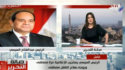 الرئيس السيسي يستجيب للإعلامية عزة مصطفى ويوجه بعلاج الطفل مصطفى (فيديو)