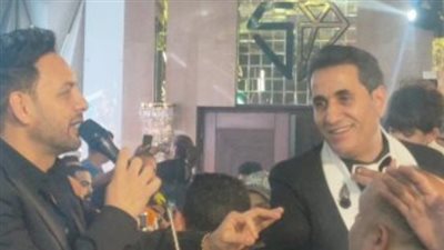 نجوم الفن يشعلون الأجواء في حفل زفاف محمود نجل أحمد شيبة 