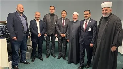 مفتي الجمهورية يصل إلى العاصمة بلجراد في مستهلِّ زيارته إلى صربيا