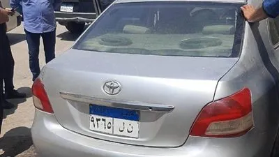 انفجار تانك بنزين سيارة أمام مجلس مدينة بنها