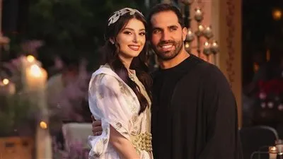 صور زفاف ماريتا الحلاني على كميل أبي خليل