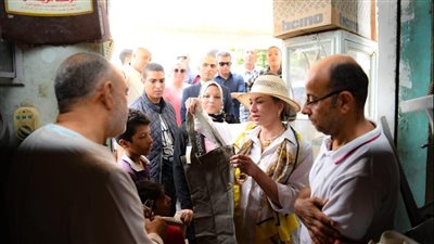 وزيرة البيئة تتفقد قرية أبو دومة بسوهاج المرشحة كقرية خضراء صديقة للبيئة