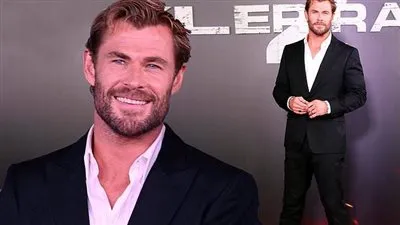 كريس هيمسورث يحتفل بالعرض الخاص لـ Extraction 2 في أسبانيا