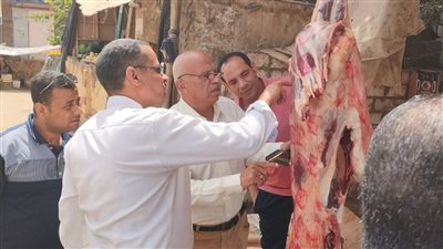 ضبط 147 كيلو لحوم مذبوحة خارج المجازر في العياط بالجيزة