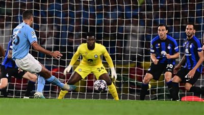 هدف مانشستر سيتي الأول اليوم أمام إنتر ميلان في نهائي دوري أبطال أوروبا
