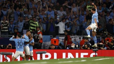 نتيجة مباراة إنتر ميلان ضد مانشستر سيتي في نهائي دوري أبطال أوروبا بعد مرور 75 دقيقة