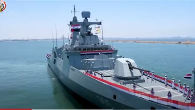 شاهد.. وصول الفرقاطة 